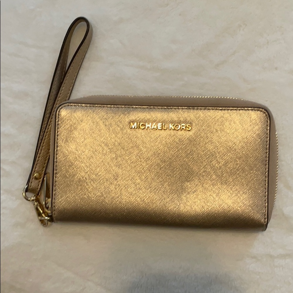 MK wristlet wallet